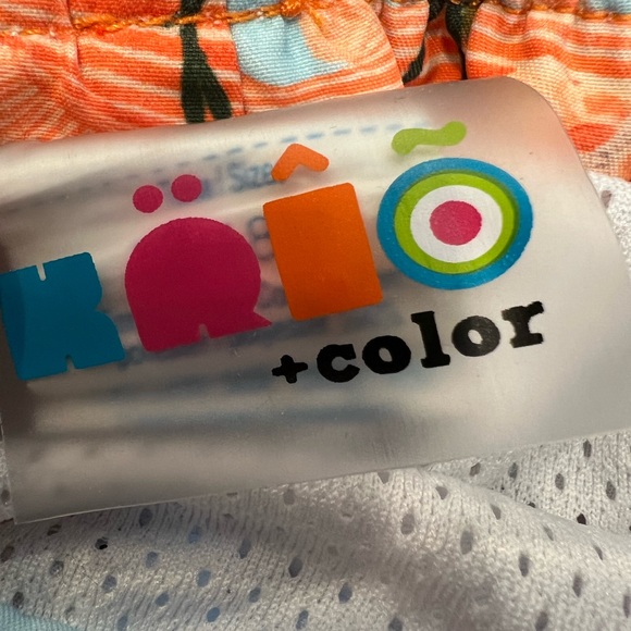 Krio Color Toddler Boy Swim Trunks 12-18 months - Picture 4 of 6